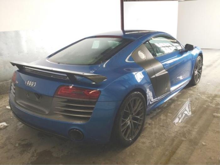 Audi R8 5.2 GT V10 40V LMX Sloopvoertuig (2015, Metallic, Blauw)