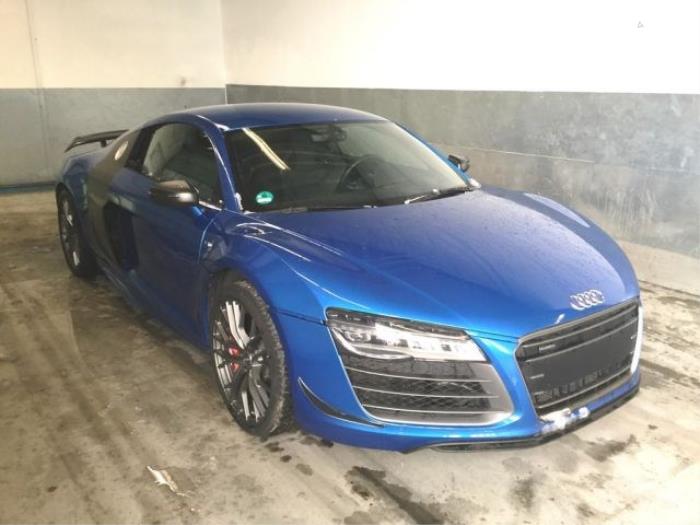 Audi R8 5.2 GT V10 40V LMX Sloopvoertuig (2015, Metallic, Blauw)