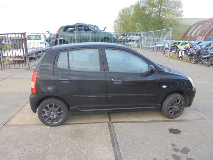 Kia Picanto 1.0 12V Sloopvoertuig (2004, Zwart)