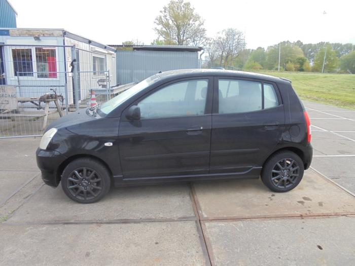Kia Picanto 1.0 12V Sloopvoertuig (2004, Zwart)