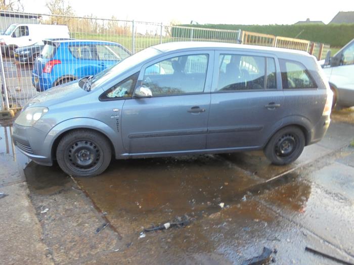 Opel Zafira 1.6 16V Sloopvoertuig (2005, Grijs)