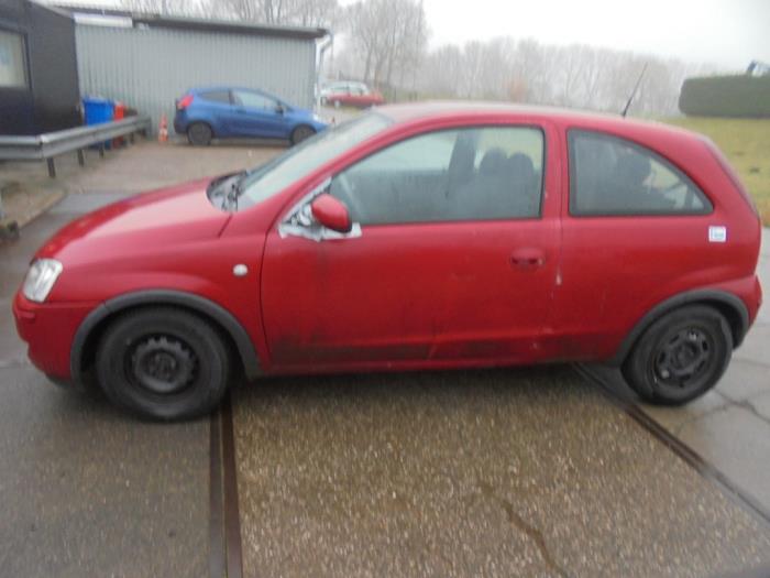 Opel Corsa C 1.0 12V Twin Port Sloopvoertuig (2004, Rood)