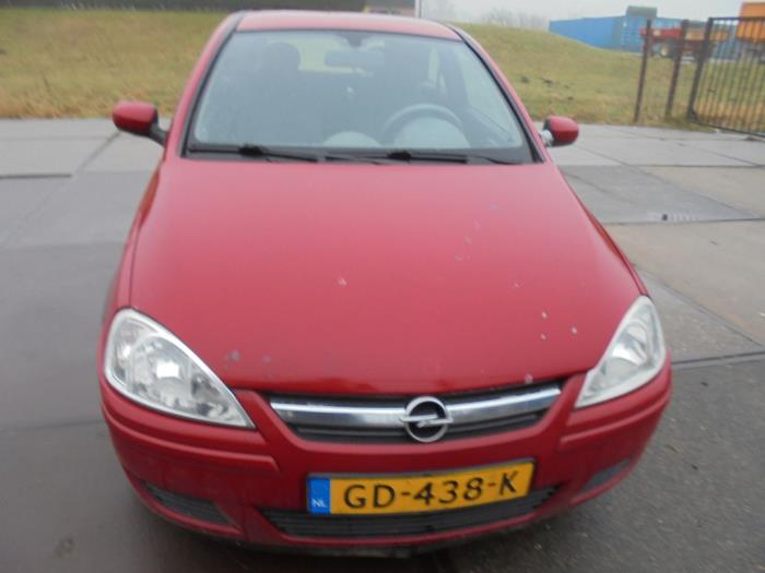 Opel Corsa C 1.0 12V Twin Port Sloopvoertuig (2004, Rood)
