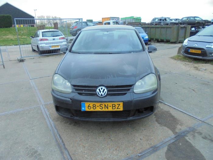Volkswagen Golf V 1.6 FSI 16V Sloopvoertuig (2006, Zwart)