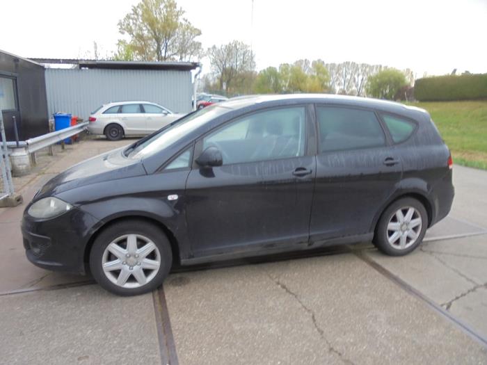 Seat Altea XL 1.9 TDI Sloopvoertuig (2009, Zwart)