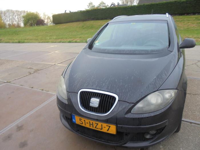 Seat Altea XL 1.9 TDI Sloopvoertuig (2009, Zwart)