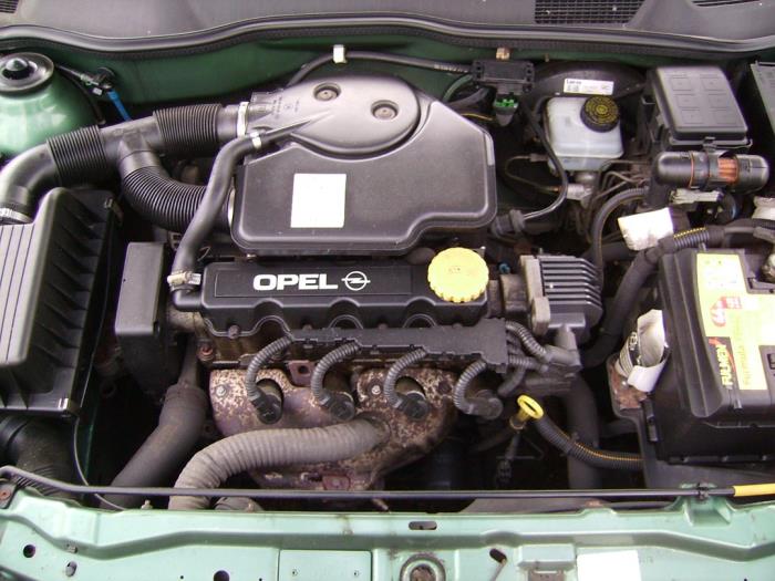 Opel Astra G 1.6 Sloopvoertuig (1999, Groen)