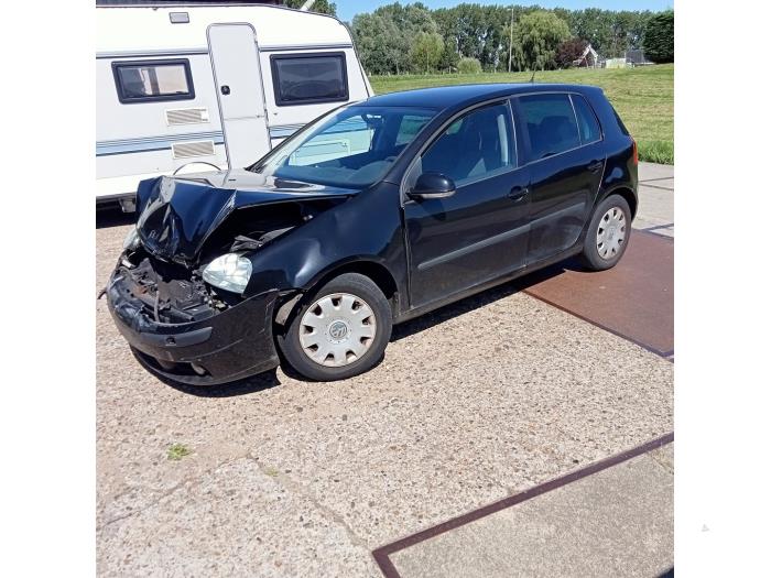 Volkswagen Golf V 1.6 FSI 16V Sloopvoertuig (2006, Zwart)
