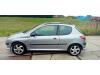 Peugeot 206 1.6 16V Sloopvoertuig (2001, Grijs)