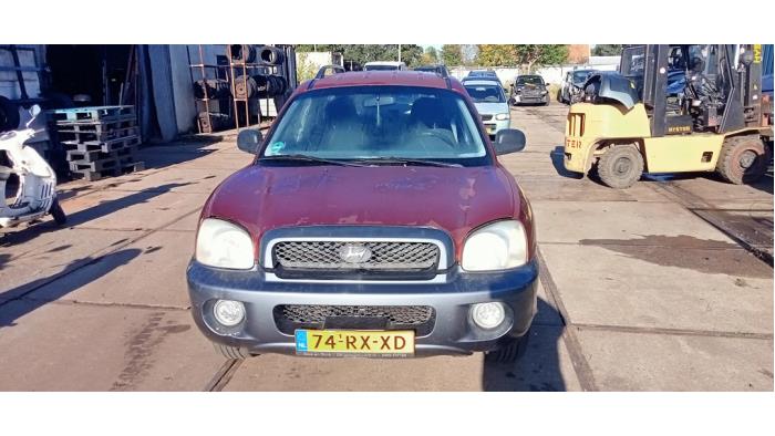 Hyundai Santa Fe I 2.4 16V 4x2 Sloopvoertuig (2004, Rood)