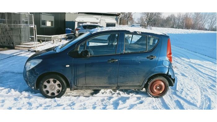Opel Agila 1.0 12V Sloopvoertuig (2009, Blauw)