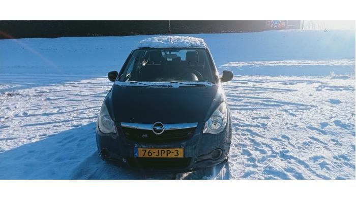Opel Agila 1.0 12V Sloopvoertuig (2009, Blauw)
