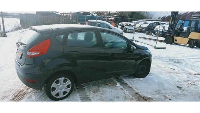 Ford Fiesta 6 1.25 16V Sloopvoertuig (2009, Zwart)