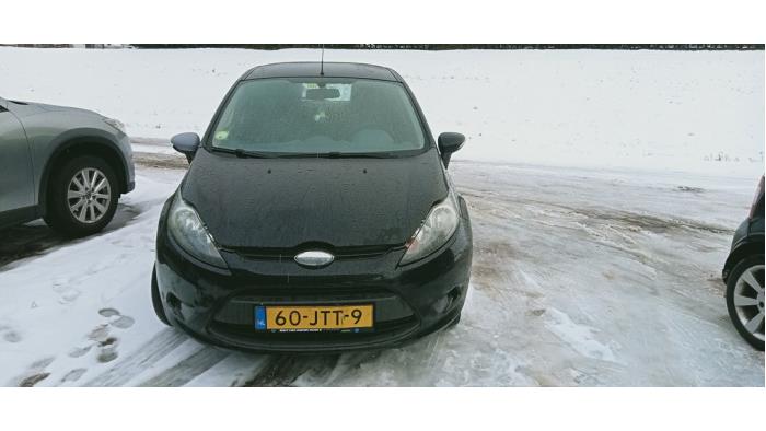 Ford Fiesta 6 1.25 16V Sloopvoertuig (2009, Zwart)