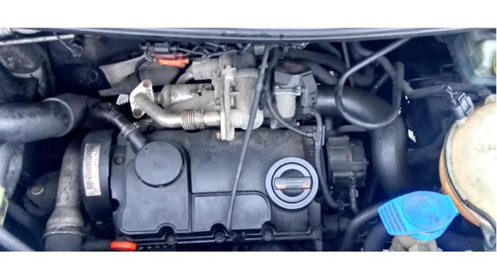 Volkswagen Transporter T5 1.9 TDi Sloopvoertuig (2008, Wit)