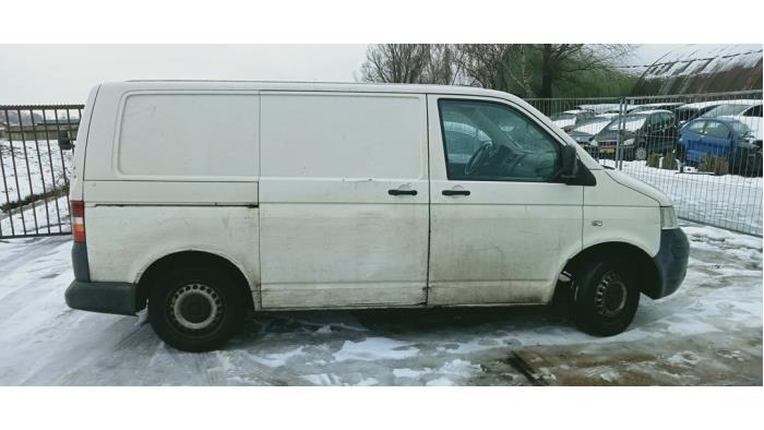 Volkswagen Transporter T5 1.9 TDi Sloopvoertuig (2008, Wit)
