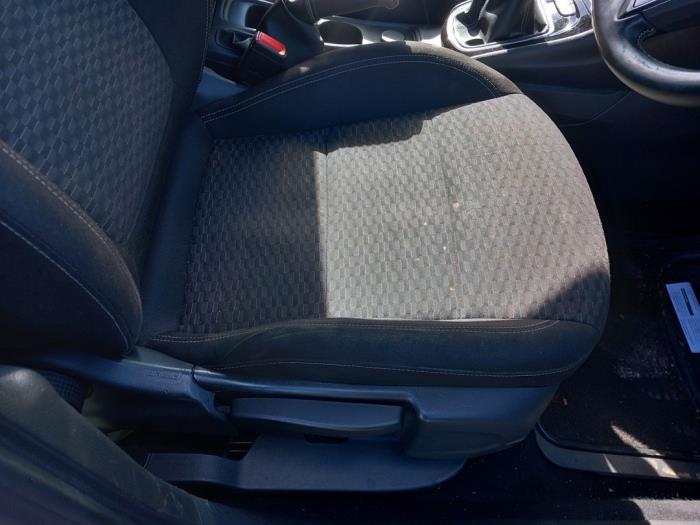 Opel Astra K 1.0 Turbo 12V Sloopvoertuig (2016, Zwart)