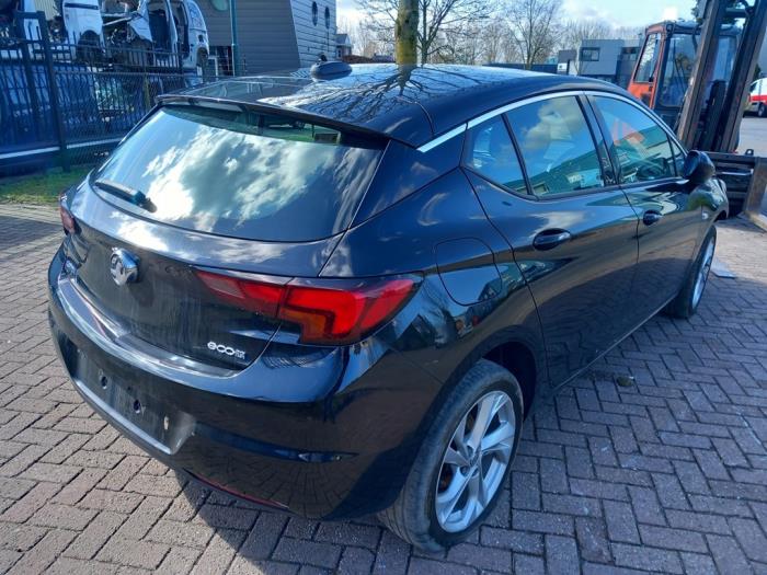 Opel Astra K 1.0 Turbo 12V Sloopvoertuig (2016, Zwart)