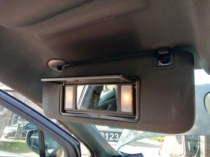 Opel Astra K 1.0 Turbo 12V Sloopvoertuig (2016, Zwart)