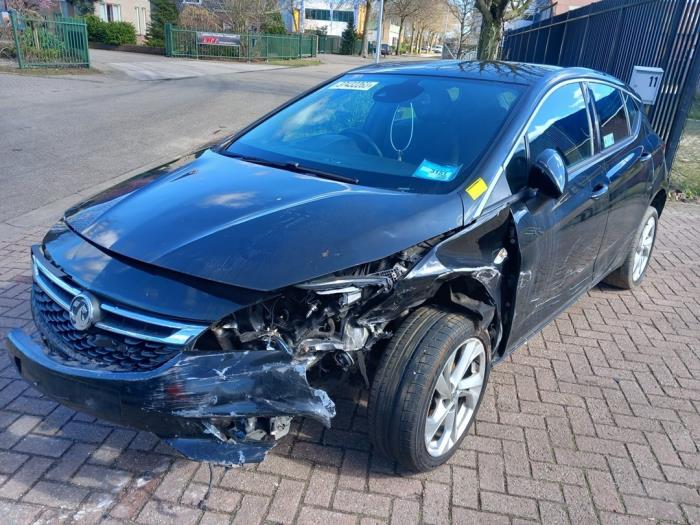 Opel Astra K 1.0 Turbo 12V Sloopvoertuig (2016, Zwart)