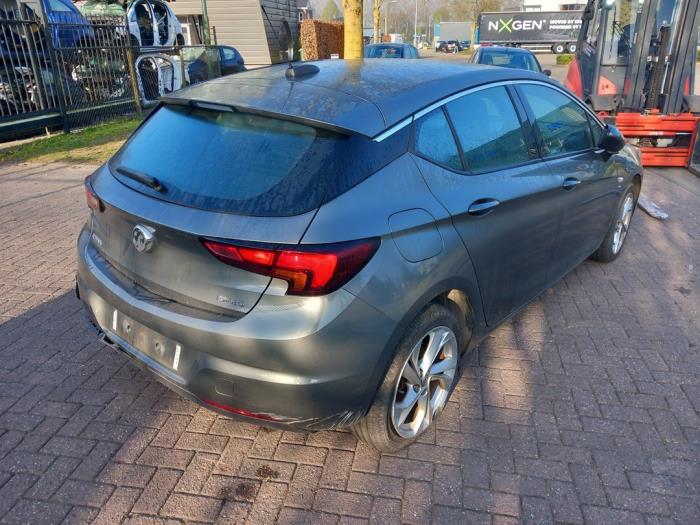 Opel Astra K 1.4 Turbo 16V Sloopvoertuig (2017, Zilvergrijs, Grijs)
