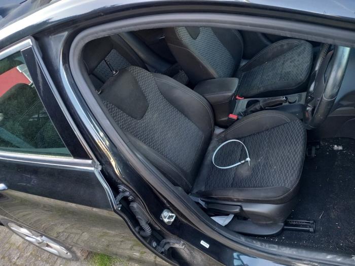 Opel Astra K 1.0 SIDI Turbo 12V Sloopvoertuig (2016, Zwart, Grafiet)