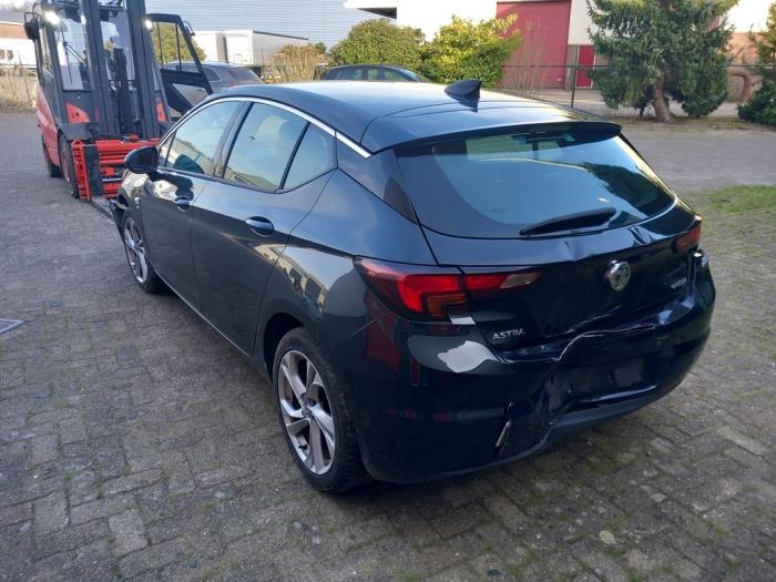 Opel Astra K 1.0 SIDI Turbo 12V Sloopvoertuig (2016, Zwart, Grafiet)