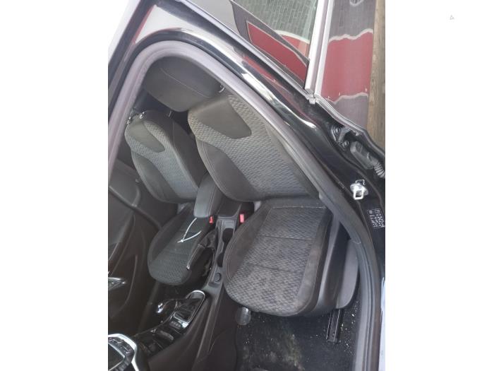 Opel Astra K 1.0 SIDI Turbo 12V Sloopvoertuig (2016, Zwart, Grafiet)