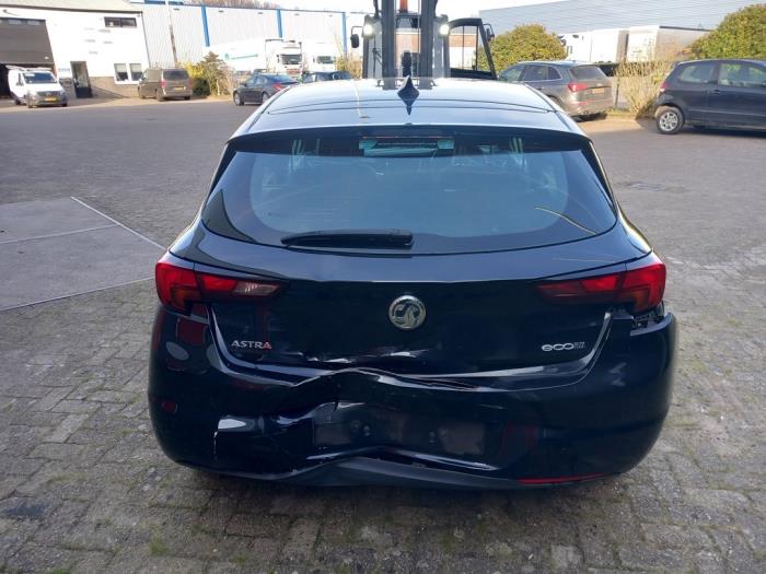 Opel Astra K 1.0 SIDI Turbo 12V Sloopvoertuig (2016, Zwart, Grafiet)