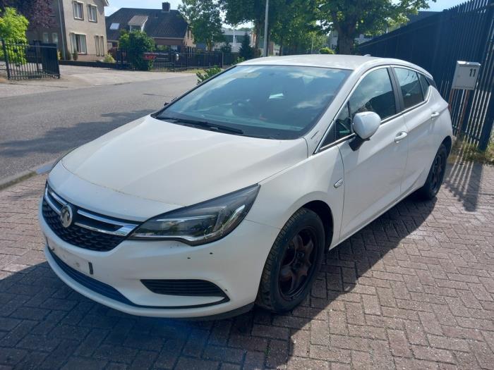 Opel Astra K 1.0 SIDI Turbo 12V Sloopvoertuig (2016, Wit)