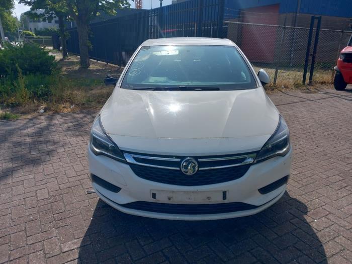 Opel Astra K 1.0 SIDI Turbo 12V Sloopvoertuig (2016, Wit)