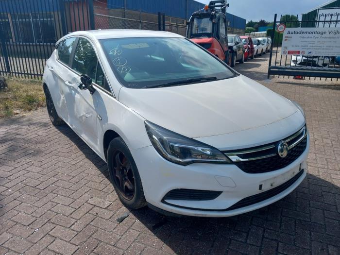 Opel Astra K 1.0 SIDI Turbo 12V Sloopvoertuig (2016, Wit)