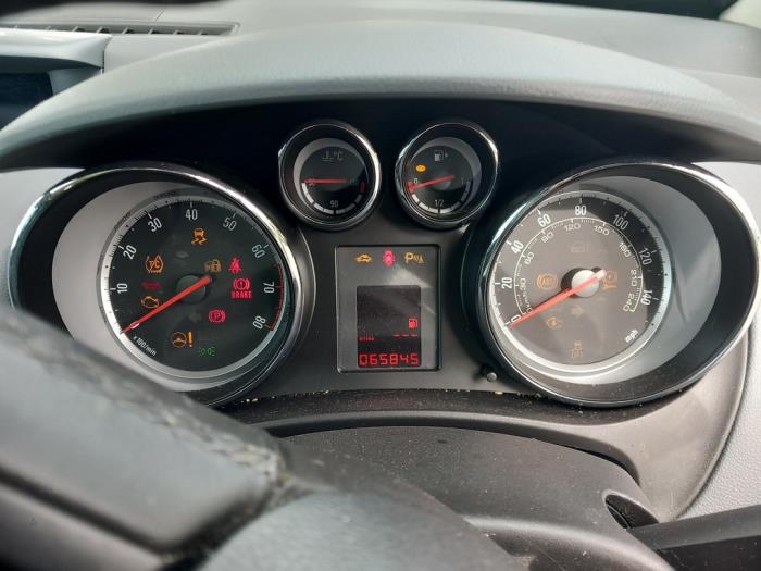 Opel Meriva 1.4 16V Ecotec Sloopvoertuig (2012, Zwart)