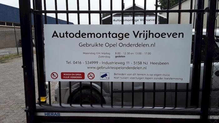 Opel Meriva 1.4 16V Ecotec Sloopvoertuig (2012, Zwart)