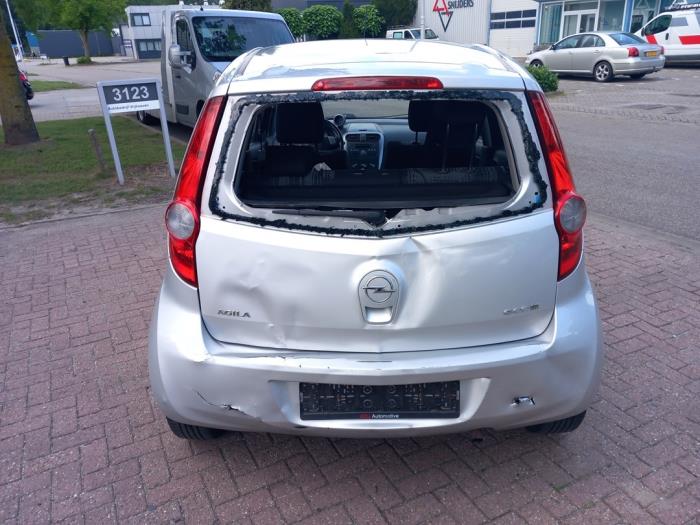 Opel Agila 1.0 12V Sloopvoertuig (2012, Zilvergrijs, Zilver)
