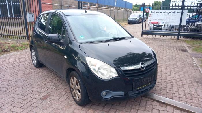 Opel Agila 1.0 12V ecoFLEX Sloopvoertuig (2010, Zwart)