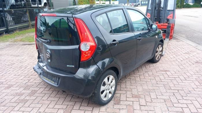Opel Agila 1.0 12V ecoFLEX Sloopvoertuig (2010, Zwart)