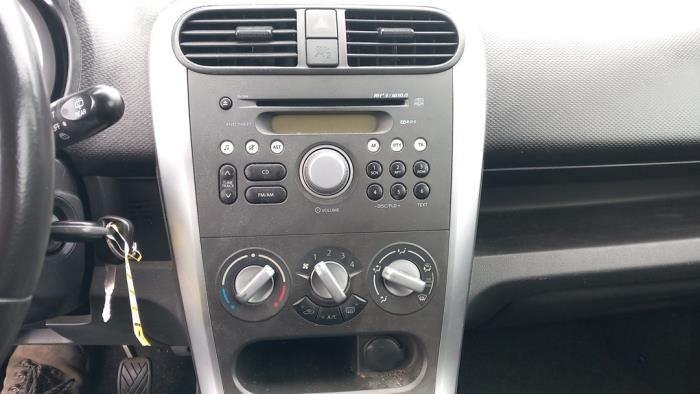 Opel Agila 1.0 12V ecoFLEX Sloopvoertuig (2010, Zwart)