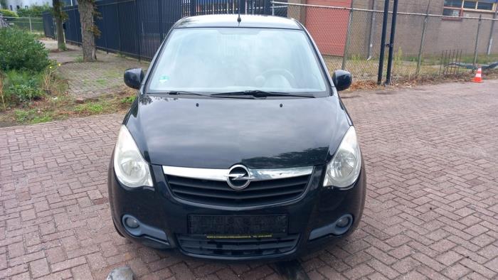 Opel Agila 1.0 12V ecoFLEX Sloopvoertuig (2010, Zwart)