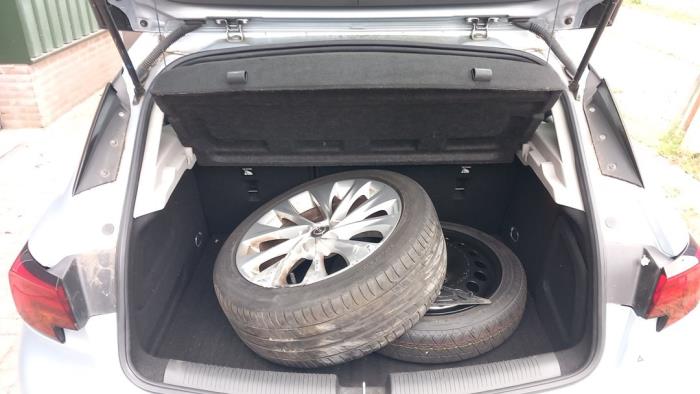 Opel Astra K 1.4 Turbo 16V Sloopvoertuig (2017, Grijs, Blauw)