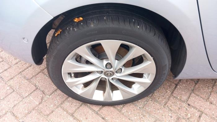 Opel Astra K 1.4 Turbo 16V Sloopvoertuig (2017, Grijs, Blauw)