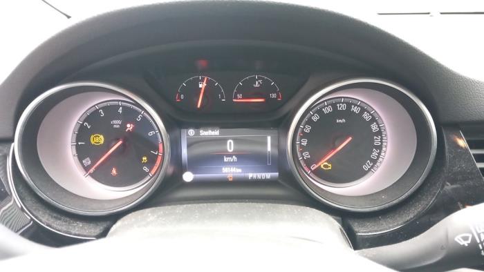 Opel Astra K 1.4 Turbo 16V Sloopvoertuig (2017, Grijs, Blauw)