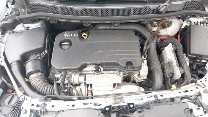 Opel Astra K 1.4 Turbo 16V Sloopvoertuig (2017, Grijs, Blauw)