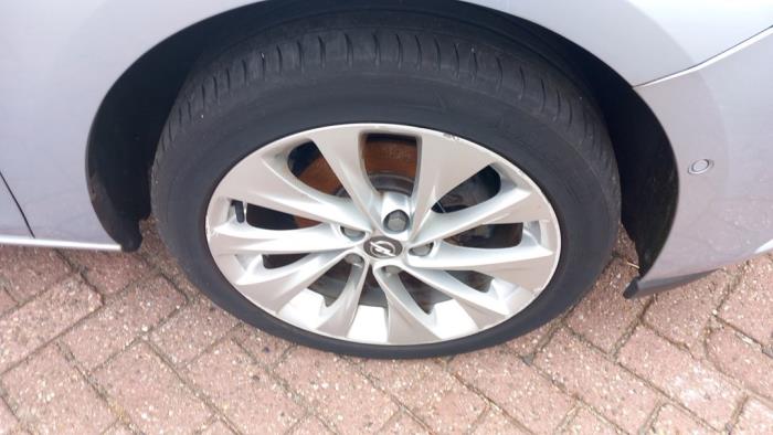 Opel Astra K 1.4 Turbo 16V Sloopvoertuig (2017, Grijs, Blauw)