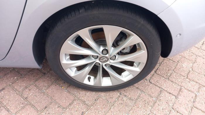 Opel Astra K 1.4 Turbo 16V Sloopvoertuig (2017, Grijs, Blauw)