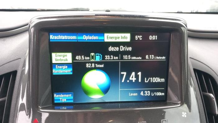 Opel Ampera 1.4 16V Sloopvoertuig (2013, Wit)