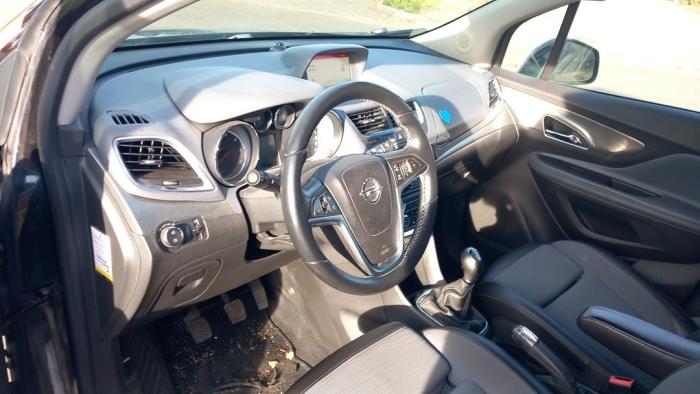 Opel Mokka/Mokka X 1.6 CDTI 16V 4x2 Sloopvoertuig (2015, Metallic, Zwart)