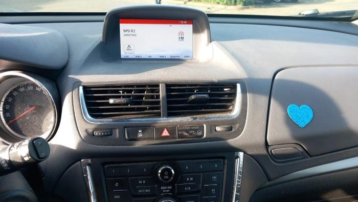 Opel Mokka/Mokka X 1.6 CDTI 16V 4x2 Sloopvoertuig (2015, Metallic, Zwart)