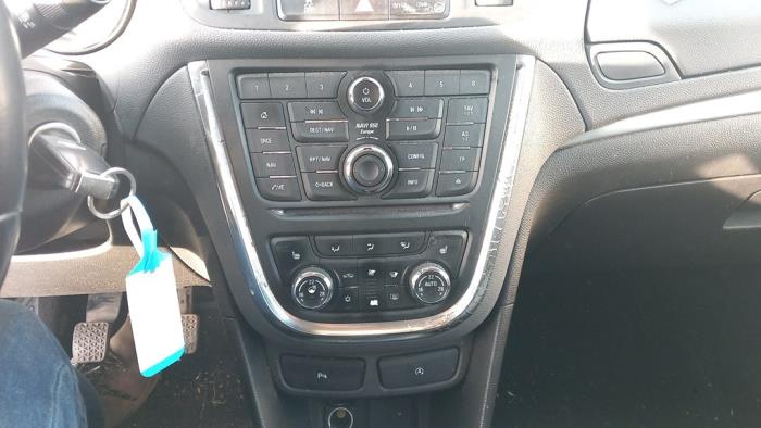 Opel Mokka/Mokka X 1.6 CDTI 16V 4x2 Sloopvoertuig (2015, Metallic, Zwart)