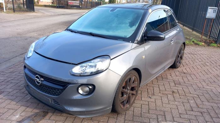 Opel Adam 1.0 Ecotec 12V SIDI Turbo Sloopvoertuig (2015, Zilvergrijs)